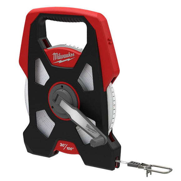 Milwaukee Power Tools, Milwaukee 30m / 100ft Long Open Reel Tape