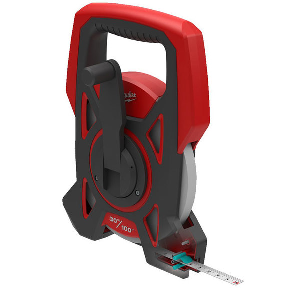 Milwaukee Power Tools, , Milwaukee 30m / 100ft Long Open Reel Tape