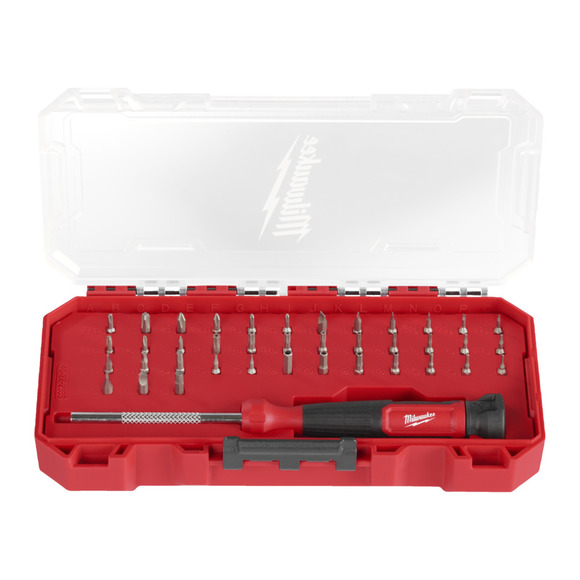 Milwaukee Power Tools, Milwaukee 39 in 1 Precision Screwdriver Set c/w Case