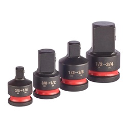 Milwaukee 4pcs SHW Impact Socket Adapter Set 