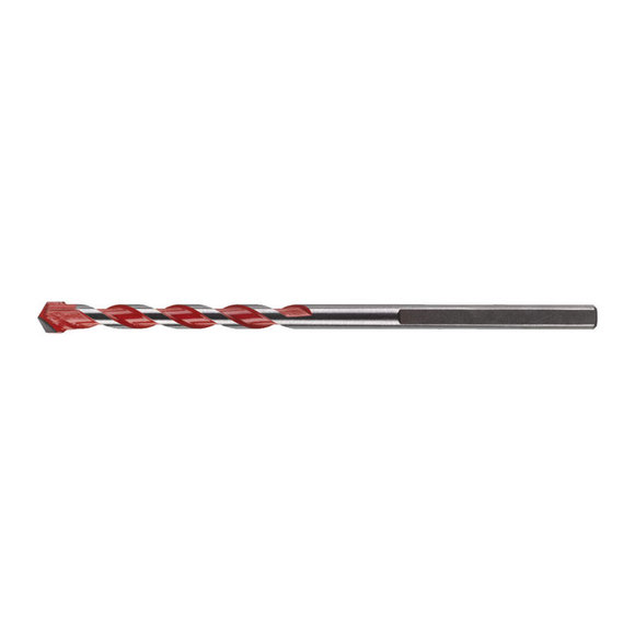 Milwaukee Power Tools, Milwaukee 5 x 100 mm Concrete Drill Bit - 3 Flat Shank