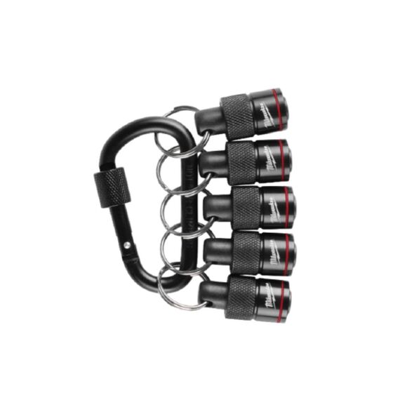 Milwaukee Power Tools, , Milwaukee 5pc Carabiner Set