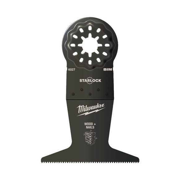Milwaukee Power Tools, Milwaukee 65 mm Wide Plunge Cut Blade For Wood With Nails