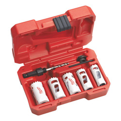 Milwaukee 7 piece HOLE DOZER Holesaw Set 