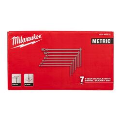 Milwaukee 7 Piece Metric T Bar Set