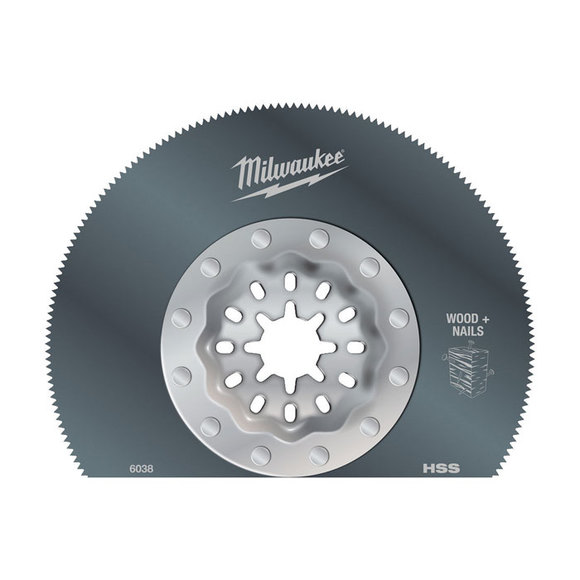 Milwaukee Power Tools, Milwaukee 85 mm Dia Multi-Material Segmented Flush Cut Blade