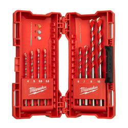 Milwaukee 8pc Concrete Drill Bit Set 