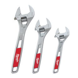 Milwaukee Adjustable Wrench Pack 3 Pcs