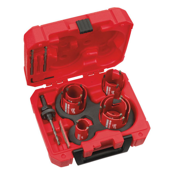 Milwaukee Power Tools, Milwaukee BIG HAWG Multi-material Holesaw Set