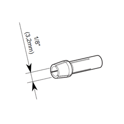 Milwaukee C12RT Collet 