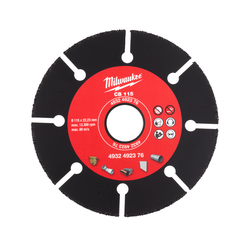 Milwaukee Carbide Blade Cutting Disc 115 x 22.23Ømm