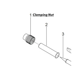 Milwaukee Clamping Nut For M12SI Soldering Iron