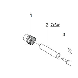 Milwaukee Collet For M12SI Soldering Iron 