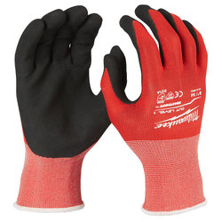 Milwaukee Cut Level 1 Dipped Gloves - Large 