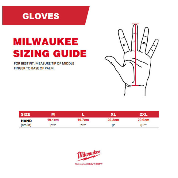 Milwaukee Power Tools, , Milwaukee Cut Level 3 Dipped Gloves - Large/9