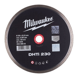 Milwaukee DHTi230 Turbo Rimmed Diamond Blade 