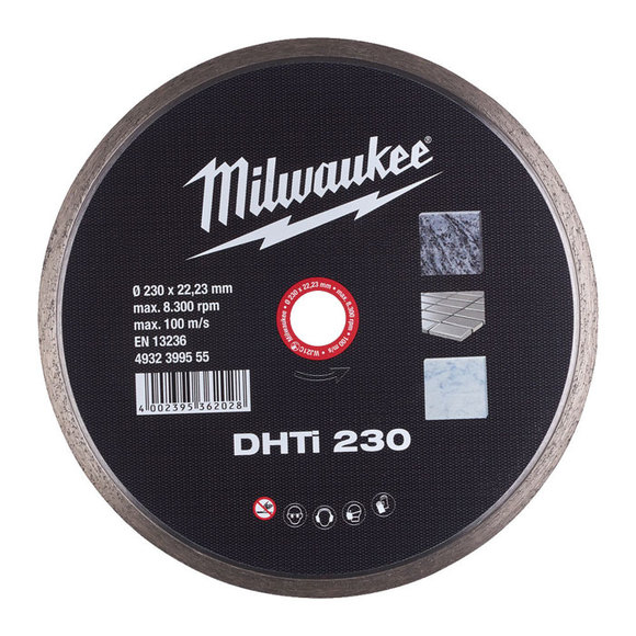 Milwaukee Power Tools, Milwaukee DHTi230 Turbo Rimmed Diamond Blade
