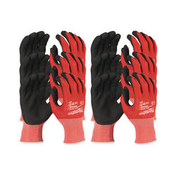 Milwaukee Dipped Gloves Cut Level 1/A 12 Pack XL 