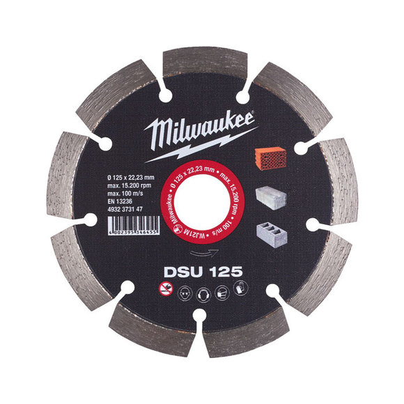 Milwaukee Power Tools, Milwaukee DSU125 Universal Diamond Blade