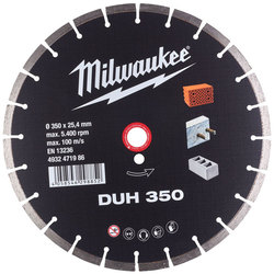 Milwaukee DUH350 Diamond Blade 