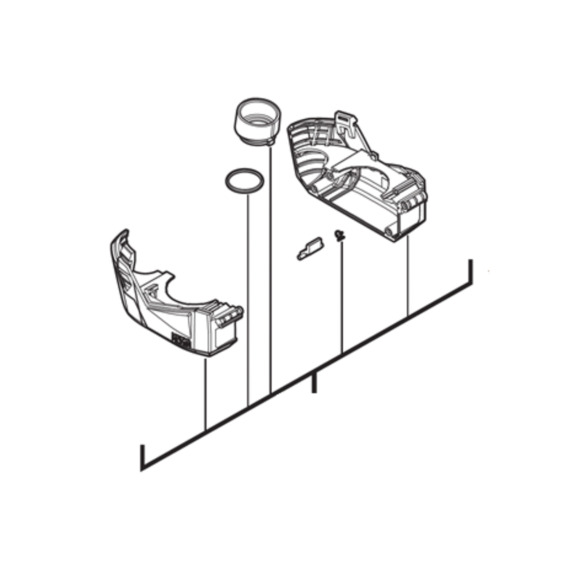 Milwaukee Power Tools, Milwaukee Dust Catcher to suit M18FHAFO16