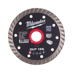 Milwaukee DUT125 General Purpose Turbo Diamond Blade