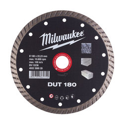 Milwaukee DUT180 General Purpose Turbo Diamond Blade