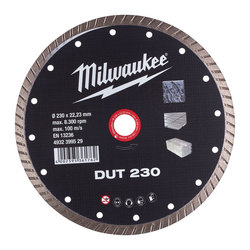 Milwaukee DUT230 General Purpose Turbo Diamond Blade 