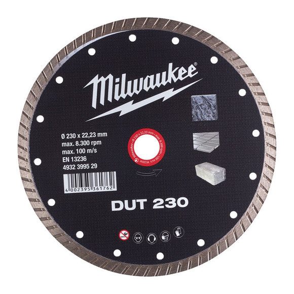 Milwaukee Power Tools, Milwaukee DUT230 General Purpose Turbo Diamond Blade