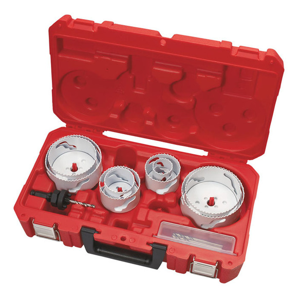 Milwaukee Power Tools, Milwaukee Electricians 10 piece HOLE DOZER  Holesaw Set