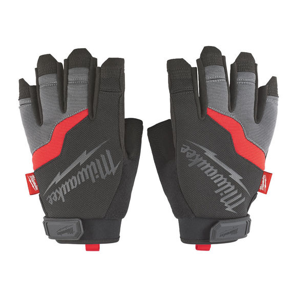 Milwaukee Power Tools, Milwaukee Fingerless Gloves Large