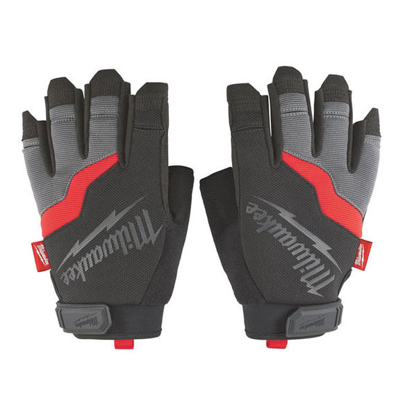 Milwaukee Power Tools, Milwaukee Fingerless Gloves Size 11 / XX Large