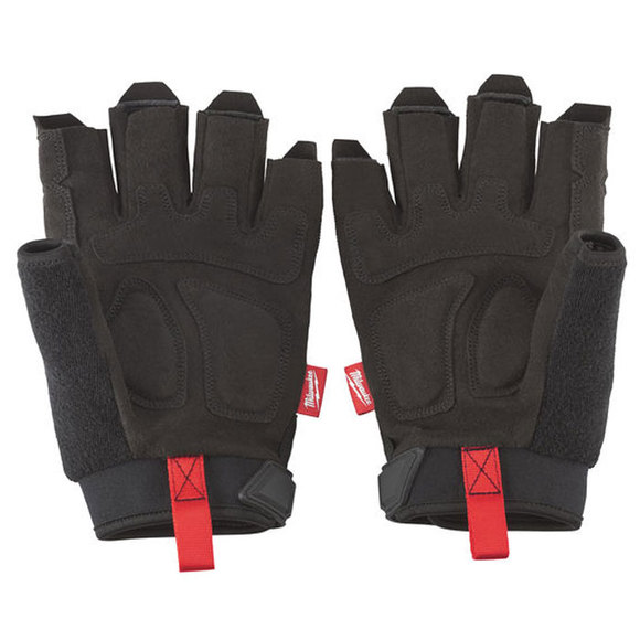 Milwaukee Power Tools, , Milwaukee Fingerless Gloves Size 11 / XX Large