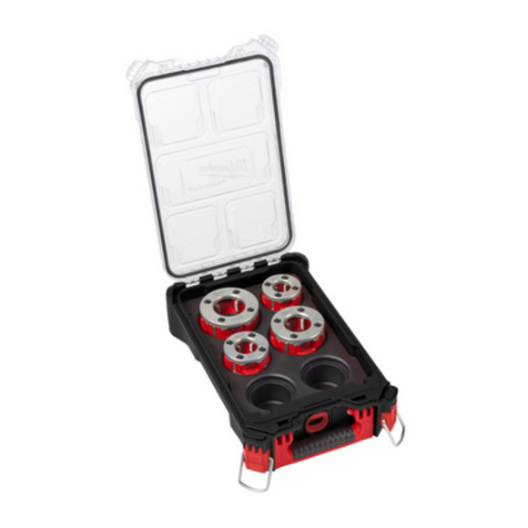 Milwaukee Power Tools, Milwaukee FPT114HK 1/2 - 1 1/4 BSPT Die Set Packout Kit