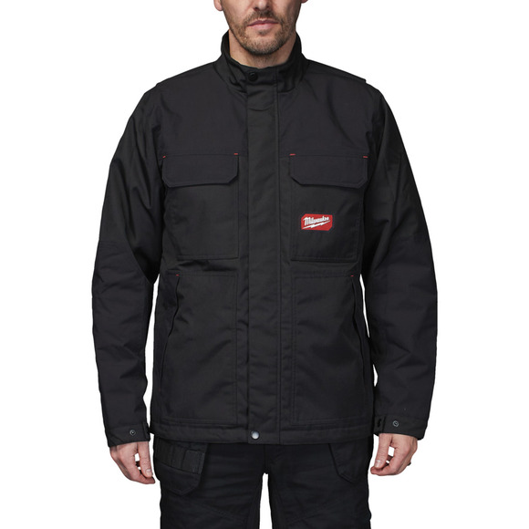 Milwaukee Power Tools, Milwaukee Freeflex Work Jacket Black - Small