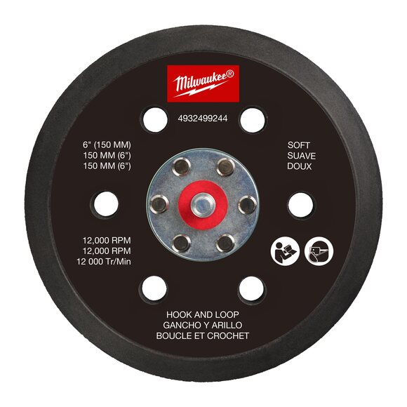 Milwaukee Power Tools, Milwaukee FROSBPSH150 Sanding Pad M12FROS2.5