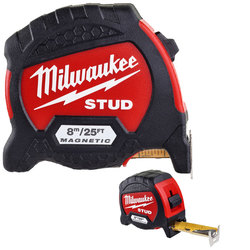 Milwaukee 8m/26ft Stud Tape Measure 