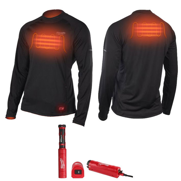 Milwaukee heated on sale base layer