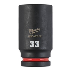 Milwaukee Hex Socket ShW 3/4 Deep 33mm 