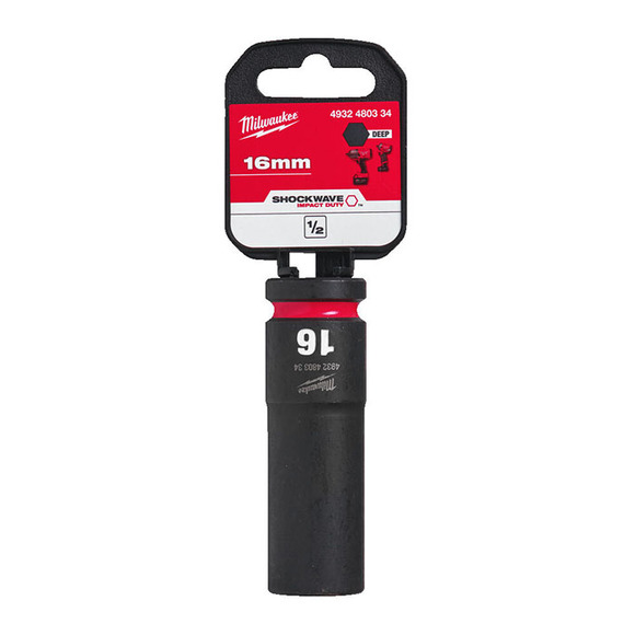 Milwaukee Power Tools, Milwaukee Hex Socket ShW GEN2 1/2" Deep 16mm