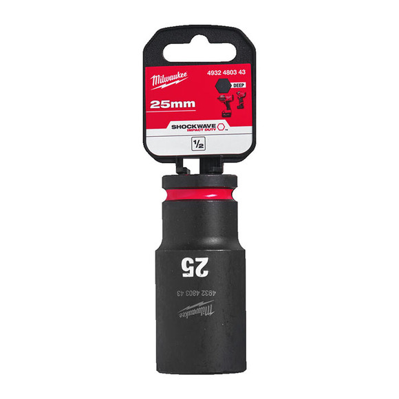 Milwaukee Power Tools, Milwaukee Hex Socket ShW GEN2 1/2" Deep 25mm