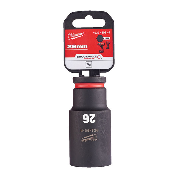 Milwaukee Power Tools, Milwaukee Hex Socket ShW GEN2 1/2" Deep 26mm