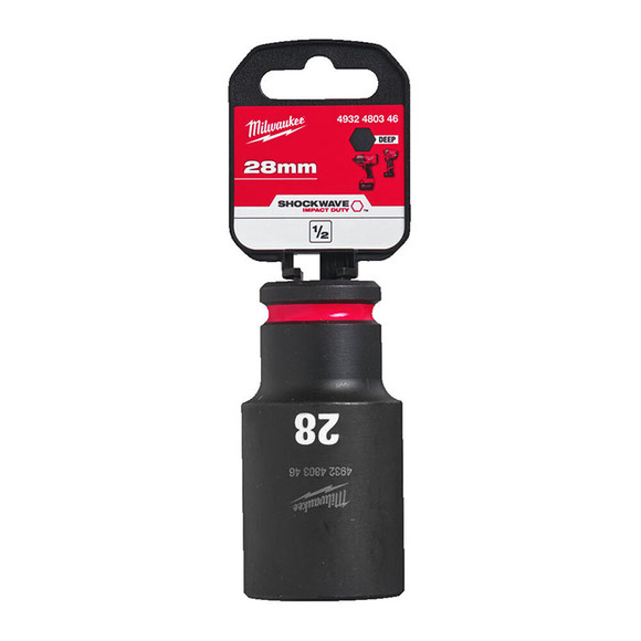 Milwaukee Power Tools, Milwaukee Hex Socket ShW GEN2 1/2" Deep 28mm