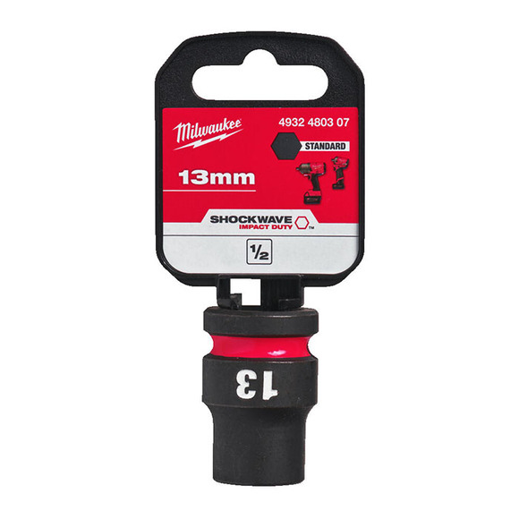Milwaukee Power Tools, Milwaukee Hex Socket ShW GEN2 1/2" STD 13mm