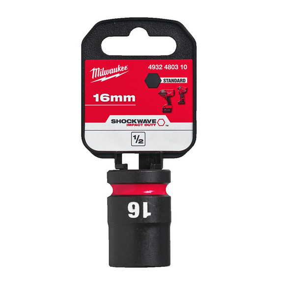 Milwaukee Power Tools, Milwaukee Hex Socket ShW GEN2 1/2" STD 16mm