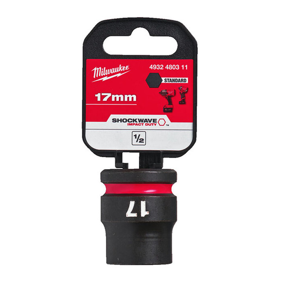 Milwaukee Power Tools, Milwaukee Hex Socket ShW GEN2 1/2" STD 17mm