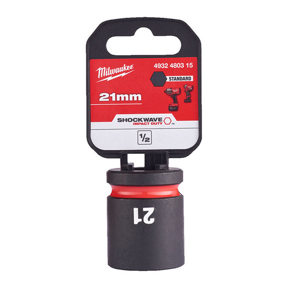 Milwaukee Power Tools, Milwaukee Hex Socket ShW GEN2 1/2" STD 21mm