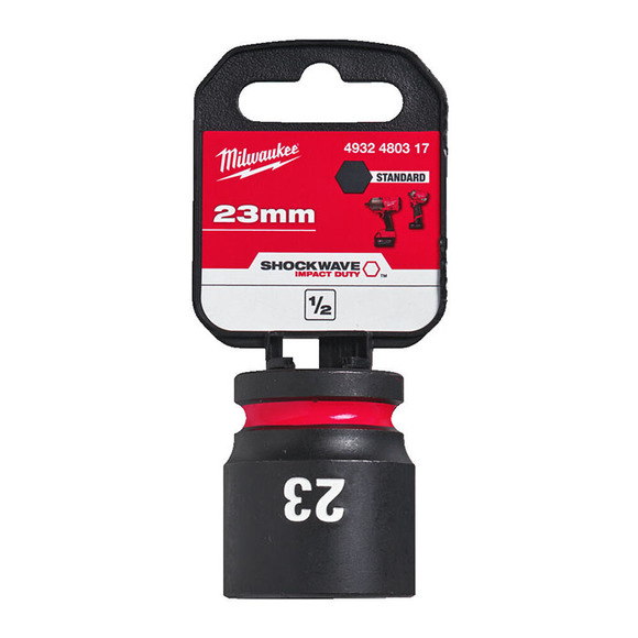 Milwaukee Power Tools, Milwaukee Hex Socket ShW GEN2 1/2" STD 23mm