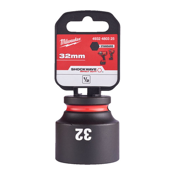 Milwaukee Power Tools, Milwaukee Hex Socket ShW GEN2 1/2" STD 32mm