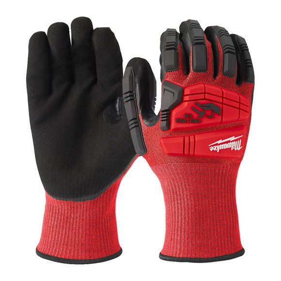 Milwaukee Power Tools, Milwaukee Impact Cut Level 3 Gloves - XXLarge/11